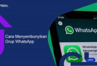 Cara Menyembunyikan Grup WA whatsapp