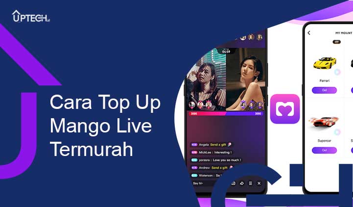 cara top up mango live