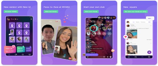 womo aplikasi mencari teman luar negeri gratis